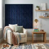 Kids Soft Wall Padding Panels Floating Headboard Vertical Slats Playroom Bed