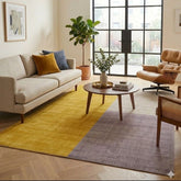 Mustard Contemporary Reko Rug for Bedroom Livingroom 200x300cm By Asiatic RRP440