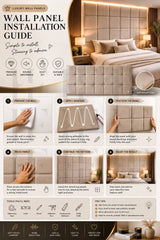 Luxury Tufted Upholstered Wall Panels – Premium Signature Feature Wall