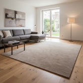 Mink Milo Contemporary Rug 200x290cm M&S Living Room & Bedroom By Asiatic RRP550
