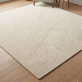 John Lewis Ivory Plain Easy Care Rug 160x230cm, Modern Bedroom Asia RRP310