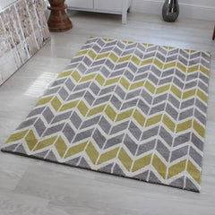 Grey Arlo AR06 Contemporary Rug 200x300cm Premium Living Room Asiatic RR450