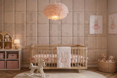 Safe & Soft Cushioned Tufted Wall Padding – Cozy Kids' Room Decor