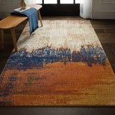 Orange Nova NV04 Contemporary Rug 160x230cm – Stylish Living Room & Bedroom Rug by Asiatic