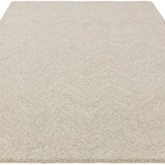 Chevron Sand Theodore Wool Rug 200x290cm Living Room Bedroom Asiatic RRP550