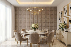 Modern Tufted Square Boys Wall Panels – Sleek Architectural Bedroom Decor