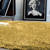 Diva Yellow Rug & Carpet 120x170cm, Chic Living Room Bedroom By Asiatic