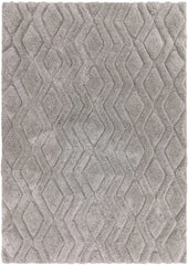 Silver Harrison Contemporary Rug 160x230cm Next, Living Room By Asiatic