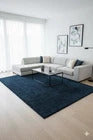 Navy Payton Contemporary Rug 200x290cm, Living Room & Bedroom By Asiatic RRP 495Opens