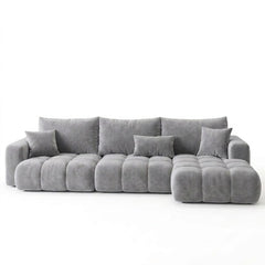 Aria Modern Blue Velvet 2-Seater Loveseat Sofa