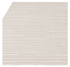 Ivory Camber Stripe Rug 200x290cm Contemporary Large Living Room Asiatic RRP800