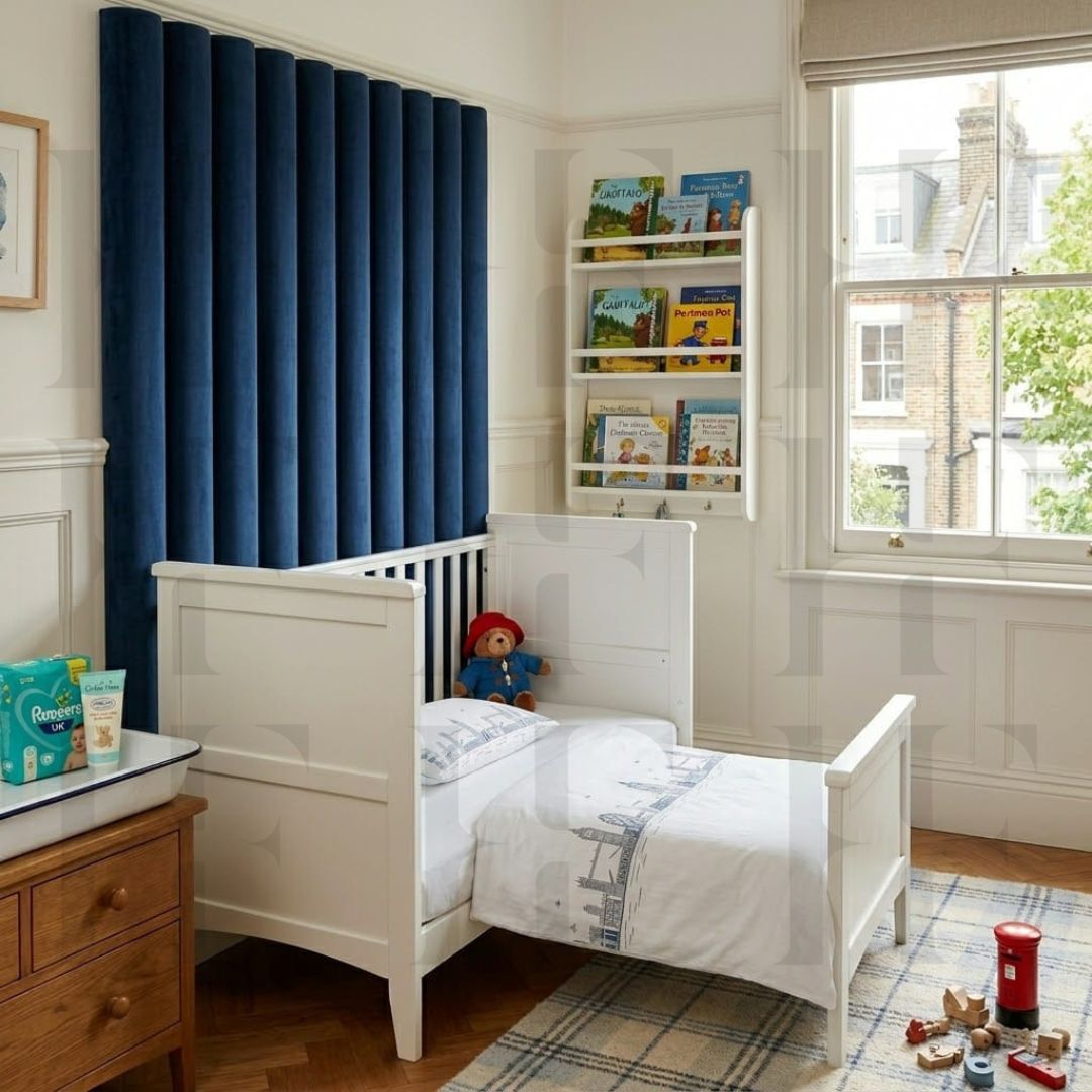 Kids Soft Wall Padding Panels Floating Headboard Safe Playroom Bed Cushion 3D