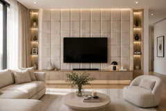 Luxury Tufted Upholstered Wall Panels – Premium Signature Feature Wall