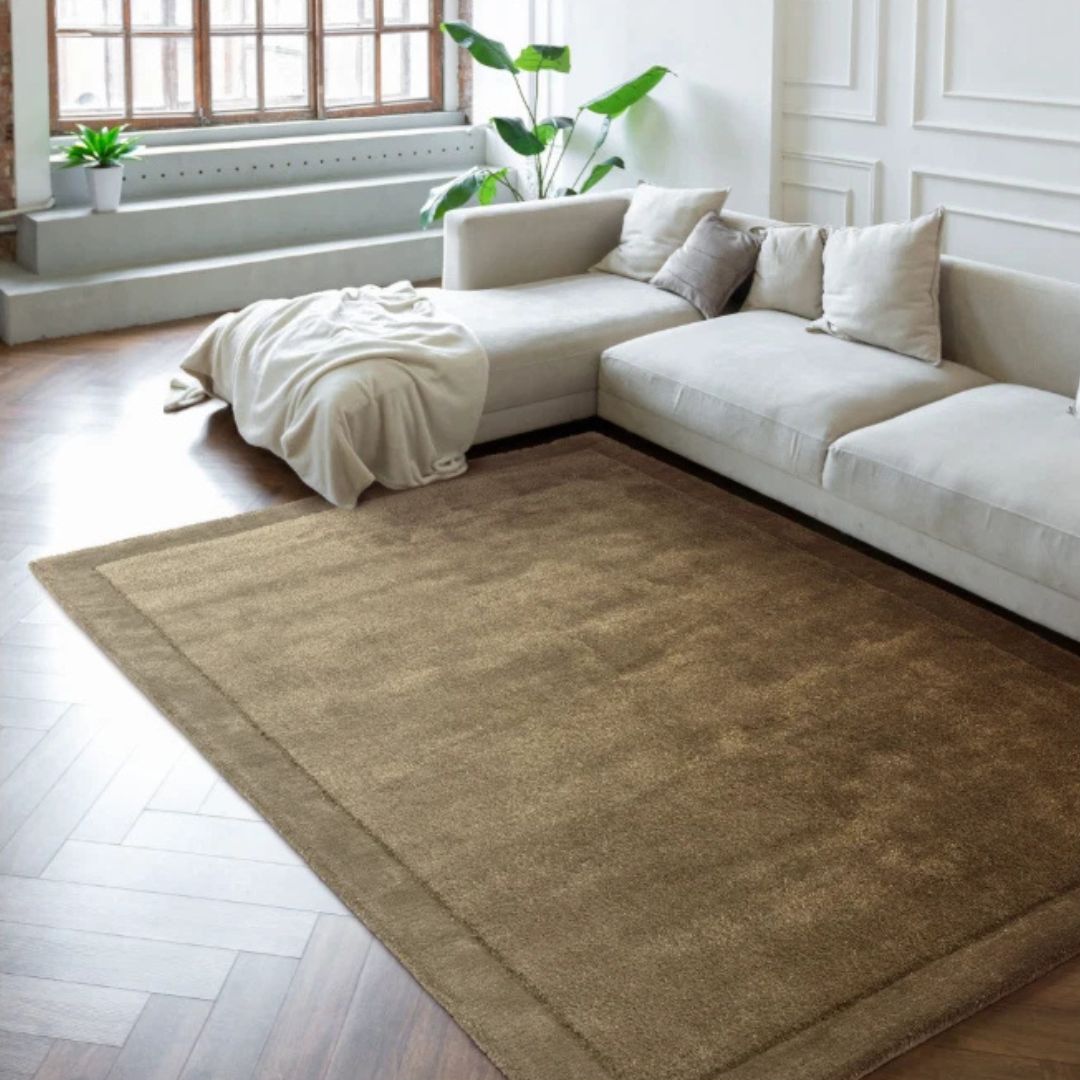 Olive Rise Modern Rug 160x230cm, Chic Living Room & Bedroom By Asiatic RRP 400