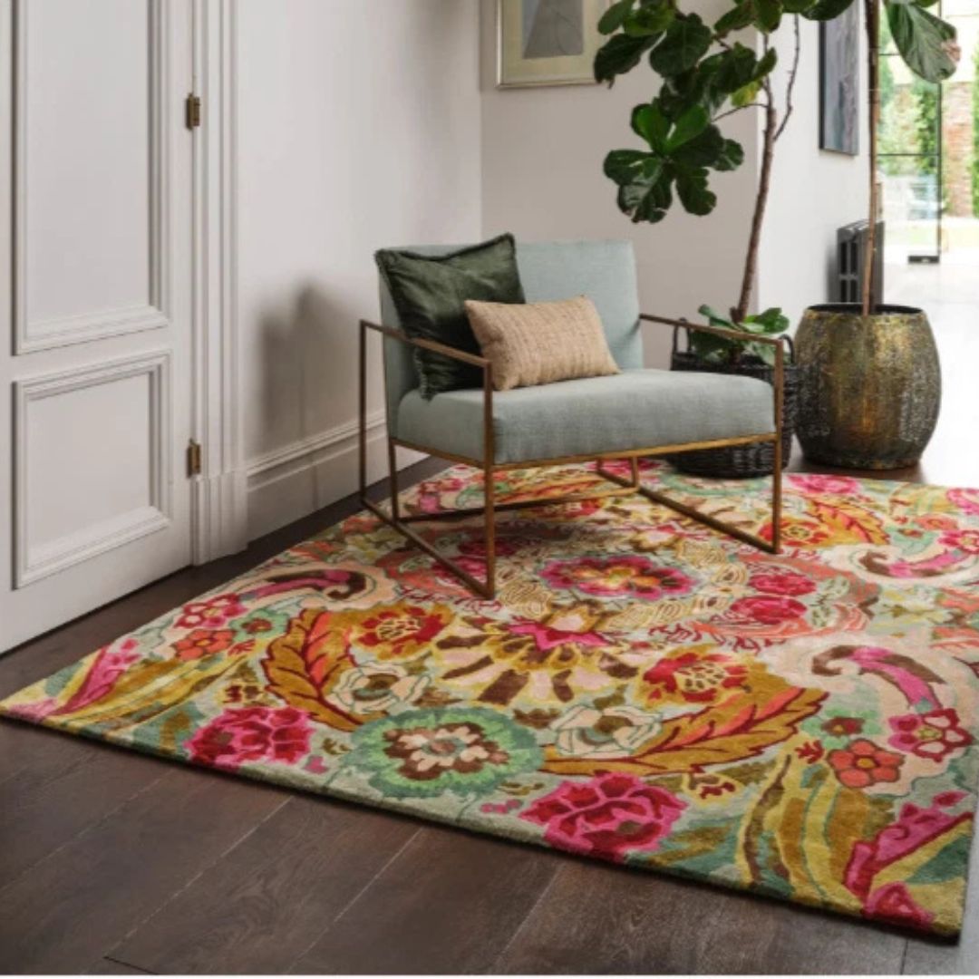 Multi Historia Rug Katherine Carnaby 170x240cm M&S Bedroom By Asiatic RRP450