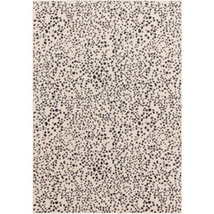Black Muse Spotty Contemporary Rug 80x150cm Premium Living Room Asiatic RRP290