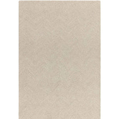 Chevron Sand Theodore Wool Rug 200x290cm Living Room Bedroom Asiatic RRP550