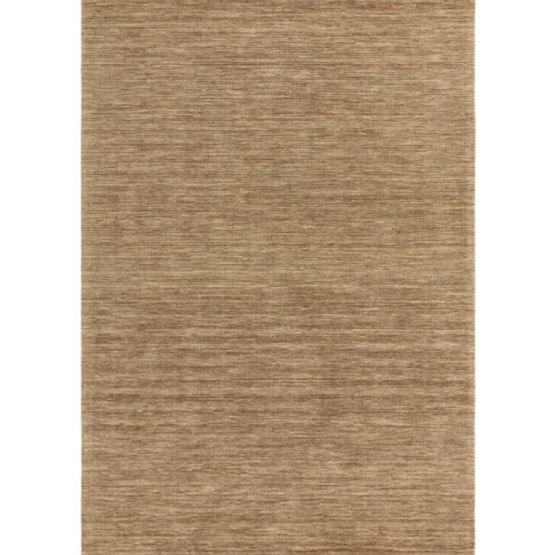 Honey Hazy Wool Rug Contemporary 160x230cm Livingroom Bedroom Asiatic RRP800