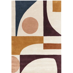 Connect Reef RF23 Multi Wool Rug 200x290cm,Modern Hand Woven By Asiatic RRP400