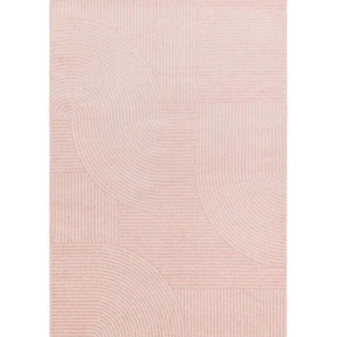 Pink Muse MU17 Contemporary Rug 80x150cm Premium Living Room Asiatic RRP290