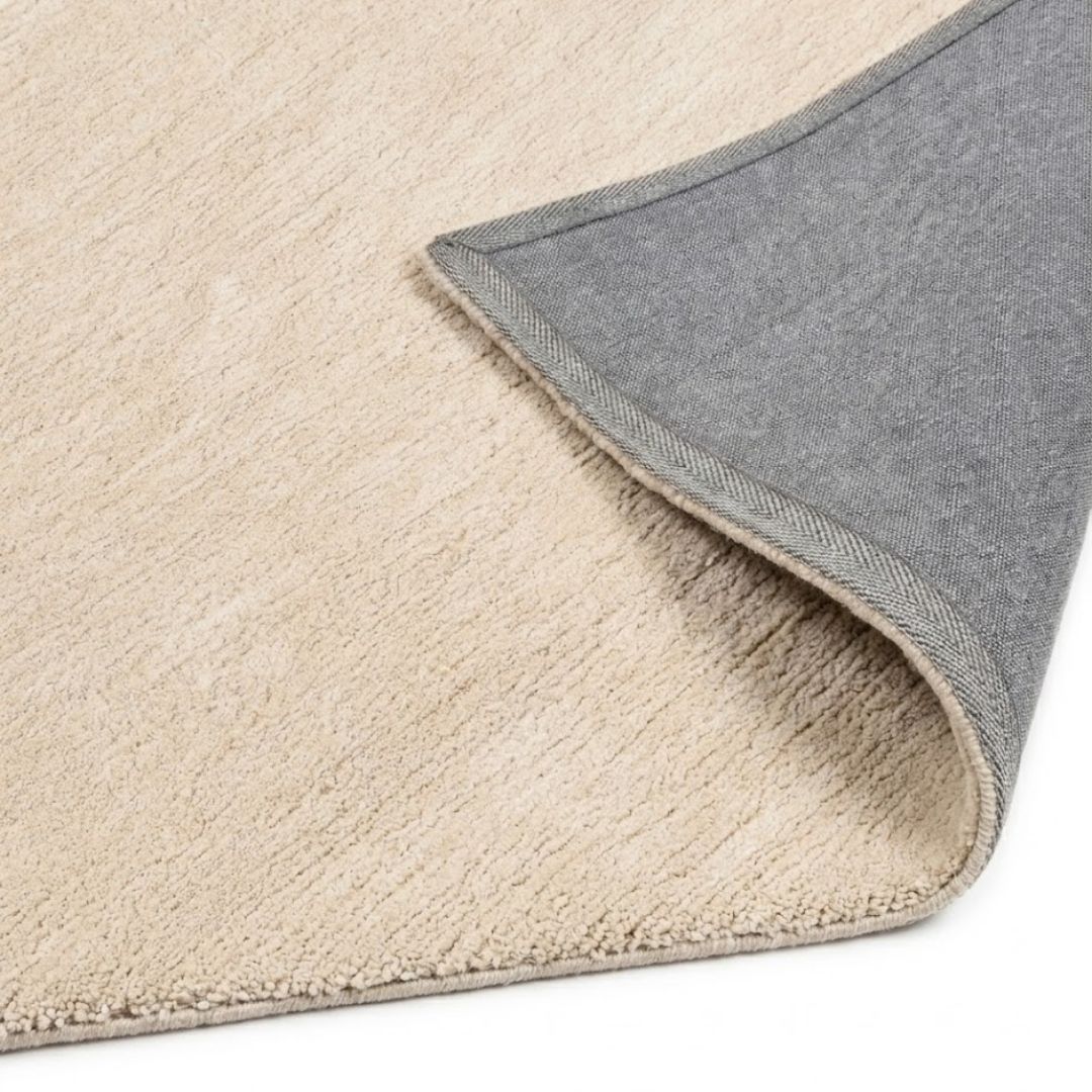 John Lewis Ivory Plain Easy Care Rug 160x230cm, Modern Bedroom Asia RRP310