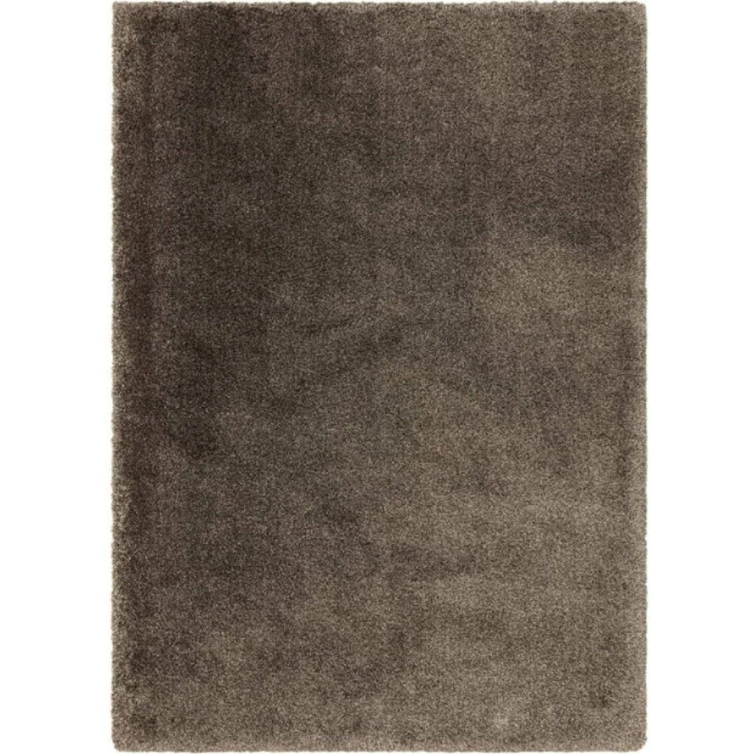 Shaggy Thick Charcoal Rug 160x230cm, Chic Living Room Bedroom By Asiatic RRP 400