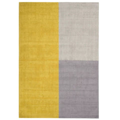 Mustard Contemporary Reko Rug for Bedroom Livingroom 200x300cm By Asiatic RRP440