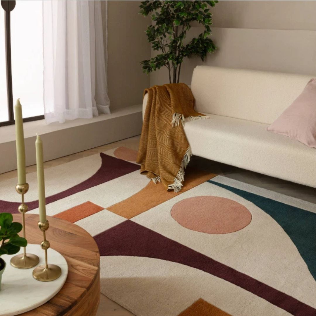 Connect Reef RF23 Multi Wool Rug 200x290cm,Modern Hand Woven By Asiatic RRP400