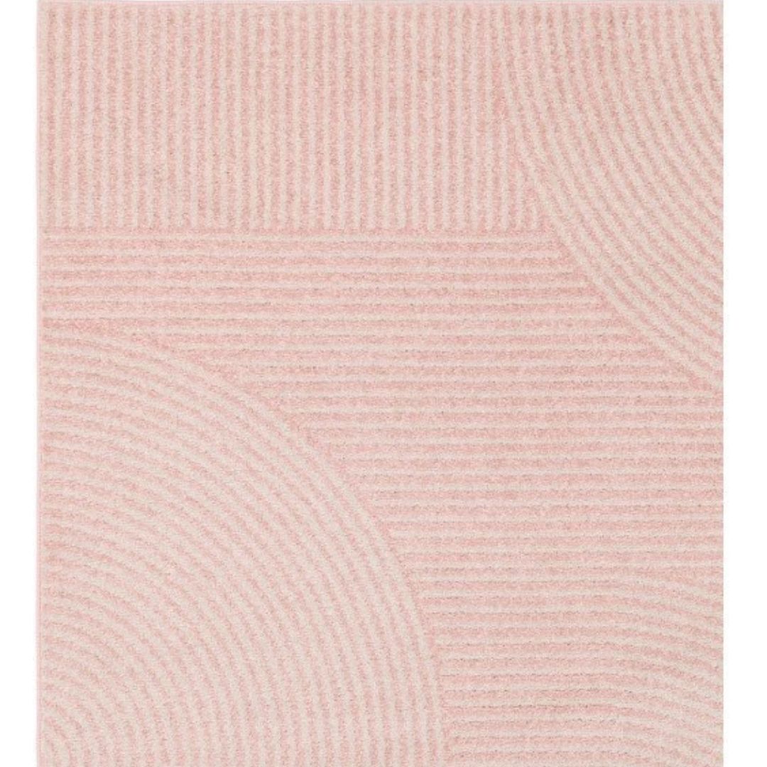 Pink Muse MU17 Contemporary Rug 80x150cm Premium Living Room Asiatic RRP290