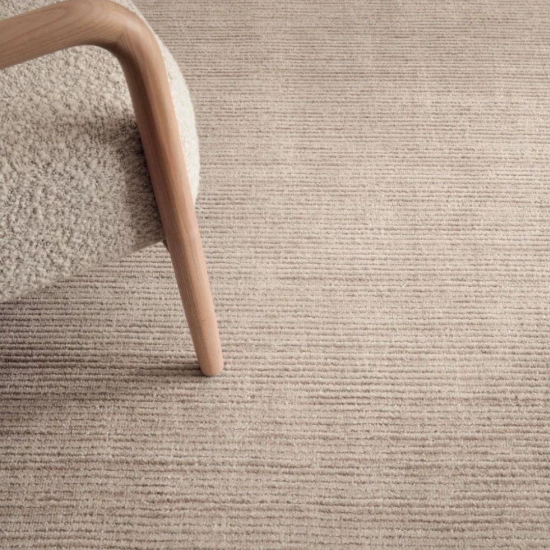 Asiatic Hazy Putty Rug 200x290cm Large Handwoven Wool Contemporary M&S RRP800