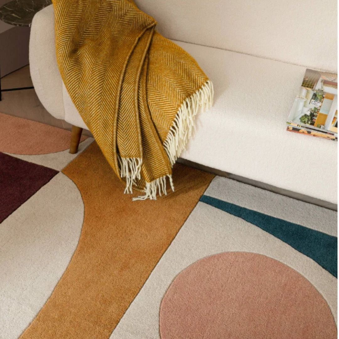 Connect Reef RF23 Multi Wool Rug 200x290cm,Modern Hand Woven By Asiatic RRP400
