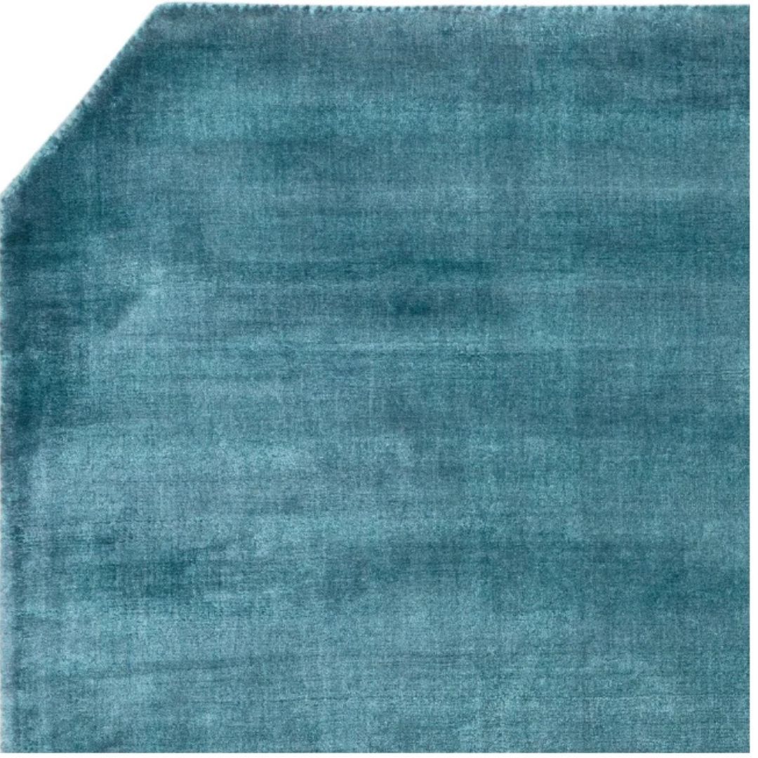 Teal Gleam Premium Wool Rug | 200x290cm,Living Room Bedroom By Asiatic RRP450