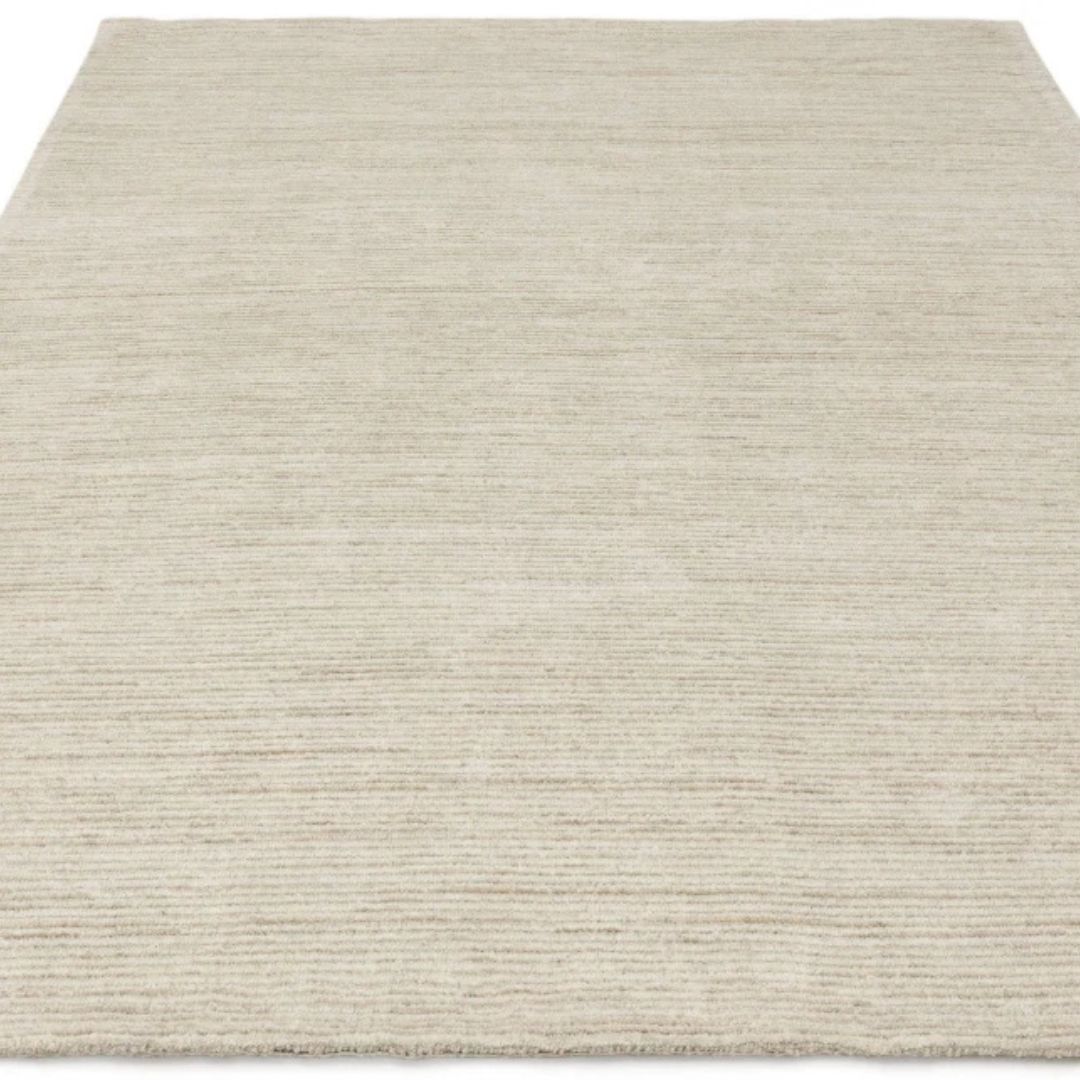 Asiatic Hazy Putty Rug 200x290cm Large Handwoven Wool Contemporary M&S RRP800