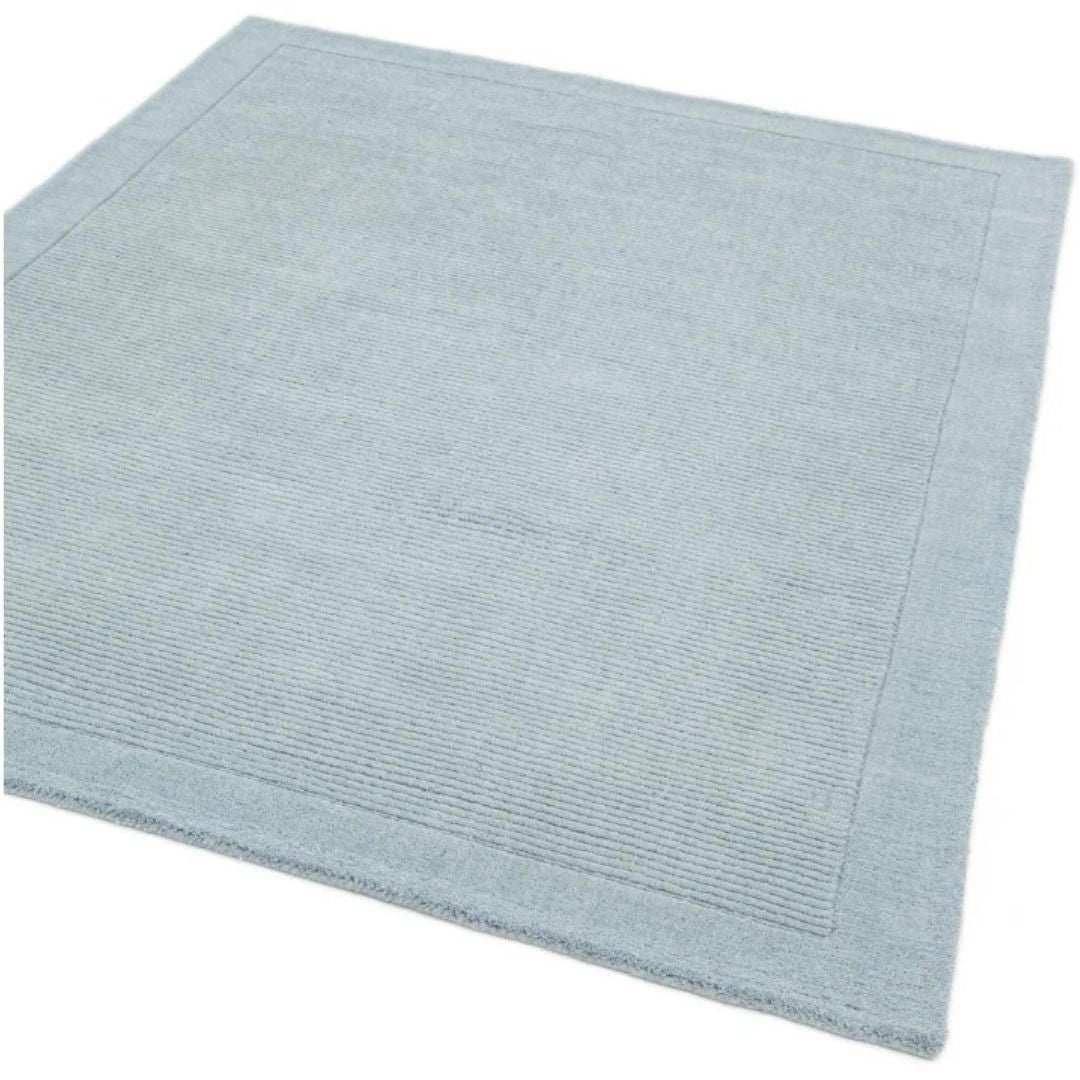 Duck Egg York Rug Contemporary 60x120cm M&S Living Room Bedroom Asiatic RRP550