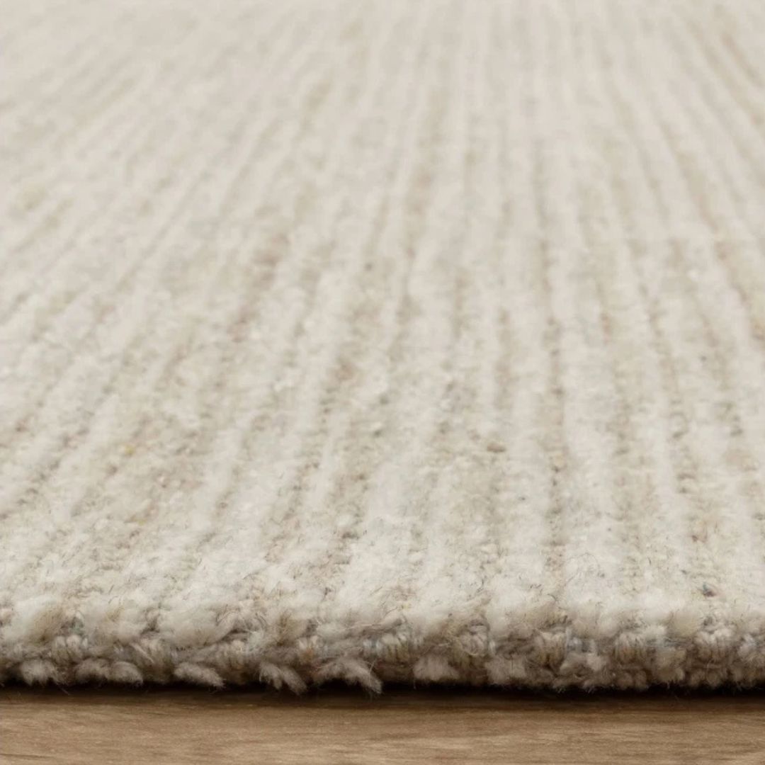 Asiatic Hazy Putty Rug 200x290cm Large Handwoven Wool Contemporary M&S RRP800