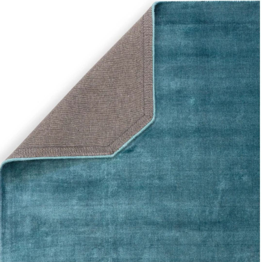 Teal Gleam Premium Wool Rug | 200x290cm,Living Room Bedroom By Asiatic RRP450