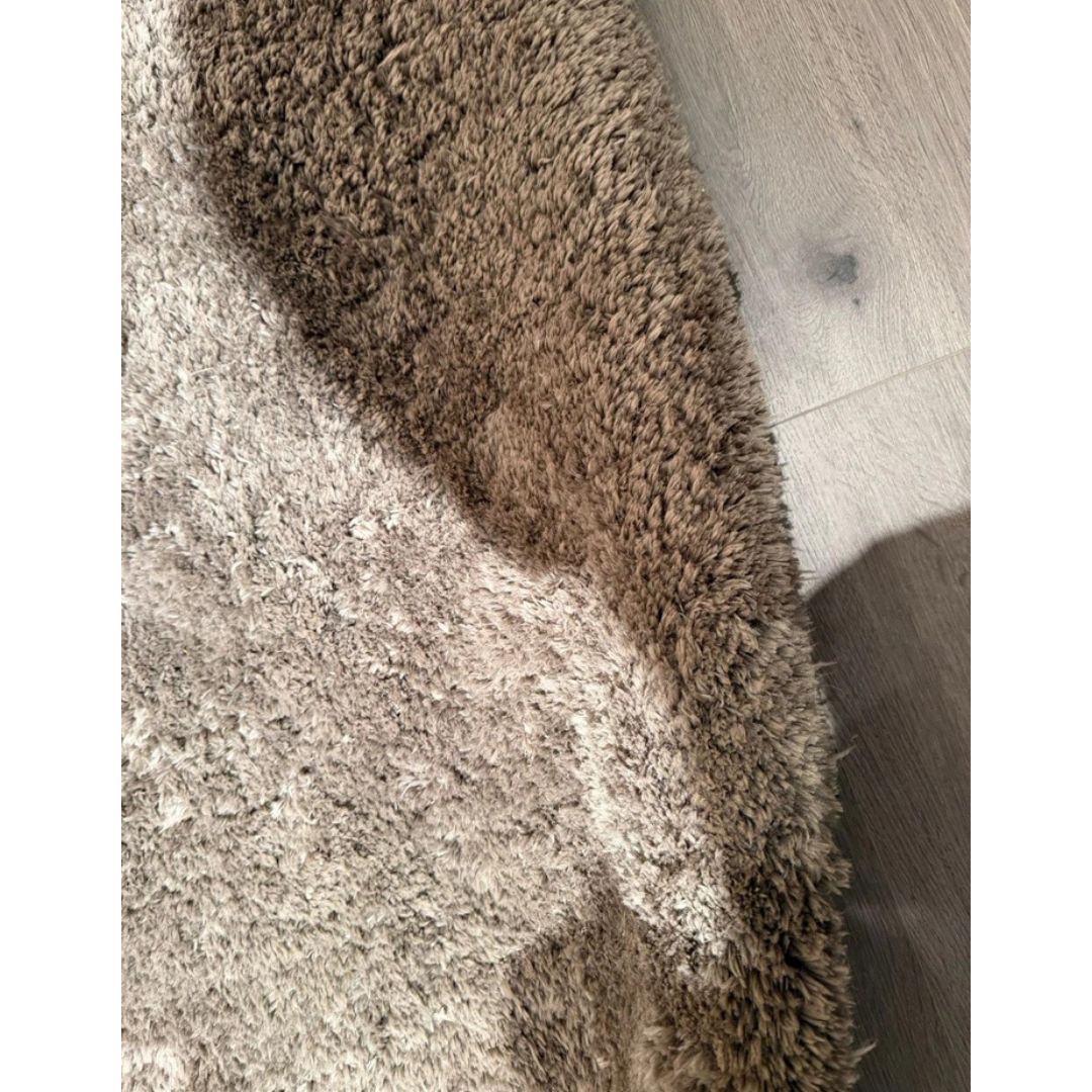 Shaggy Thick Charcoal Rug 160x230cm, Chic Living Room Bedroom By Asiatic RRP 400
