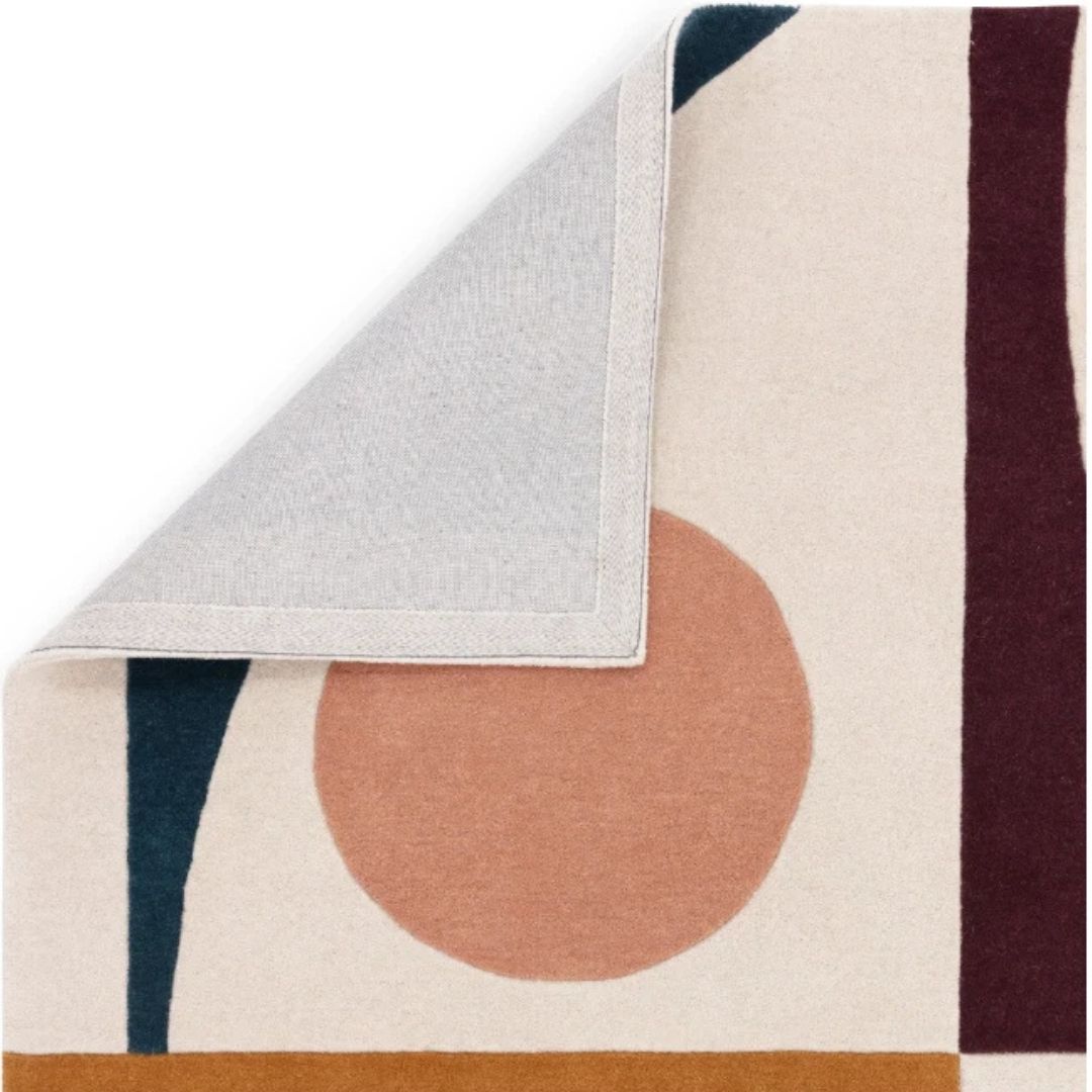 Connect Reef RF23 Multi Wool Rug 200x290cm,Modern Hand Woven By Asiatic RRP400