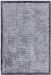 Blade Border Navy Contemporary Rug 160x230cm, M&S Living Room By Asiatic