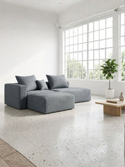 Modern Modular Fabric Sofa Set