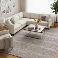 Katherine Carnaby Coast Rug Grey 160x230cm, M&S Livingroom By Asiatic RRP750