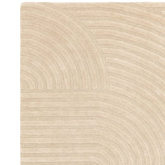 Premium Hague Wool Sand Beige Rug 200x290cm – Luxurious Hand-Tufted Rug