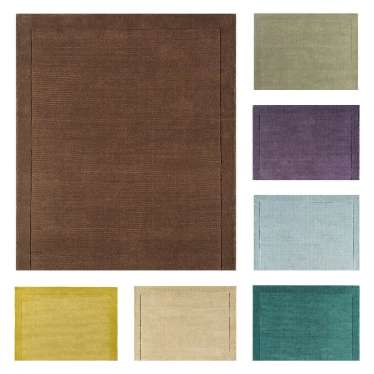 York Wool contemporary Rug & Carpet Modern Bedroom Living Room