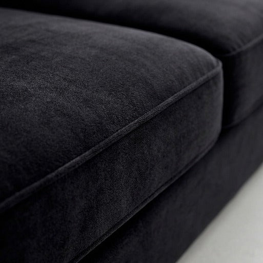 Serene Modern 2-Seater Fabric Loveseat