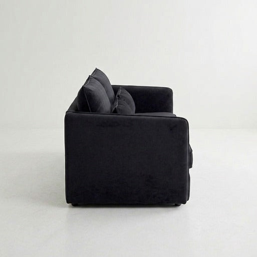 Serene Modern 2-Seater Fabric Loveseat
