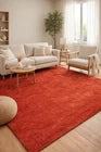 John Lewis Orange Plain Easy Care Rug 160x230cm, Modern Bedroom Asia RRP310