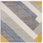 Sketch Linear Grey Rug 160x230cm Luxury Hand Woven Shimmer | Living Room RRP770