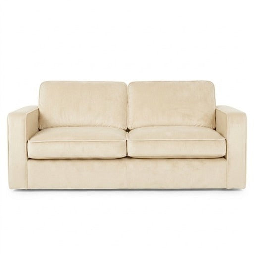 Serene Modern 2-Seater Fabric Loveseat
