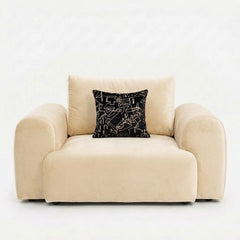 Aria Modern Fabric Armchair (1 Seater)