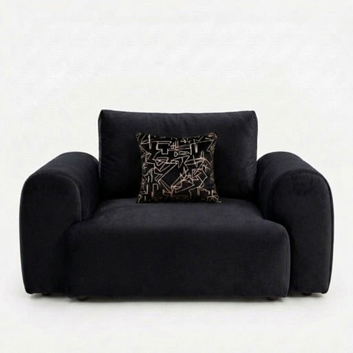 Aria Modern Fabric Armchair (1 Seater)
